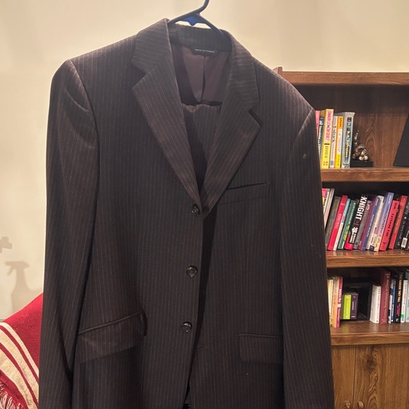 Banana Republic Other - Banana Republic Dark Pinstripe Suit